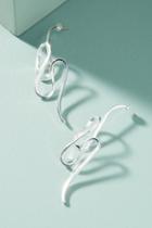 Gaviria Grey Serpentine Drop Earrings