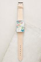 Anthropologie Multicolor Floral Print Watch