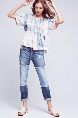 7 For All Mankind Josephina Mid-rise Slouch Skinny Jeans