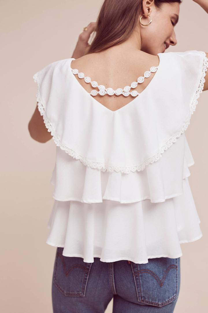 Eri + Ali Solenne Tiered Blouse
