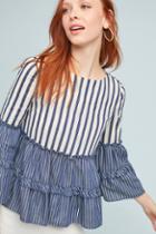 Eri + Ali Mixed-stripe Blouse