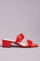 Intentionally Blank Cherry Heeled Sandals