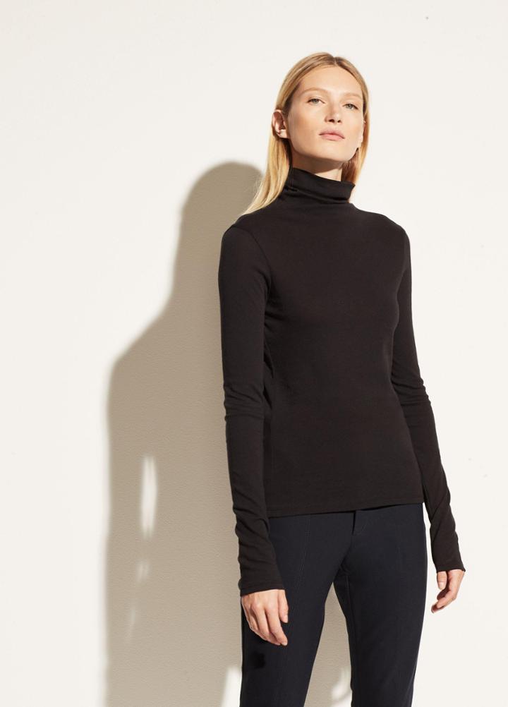 Vince Essential Long Sleeve Turtleneck