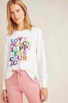 Garima Dhawan Love Peace Happiness Pullover