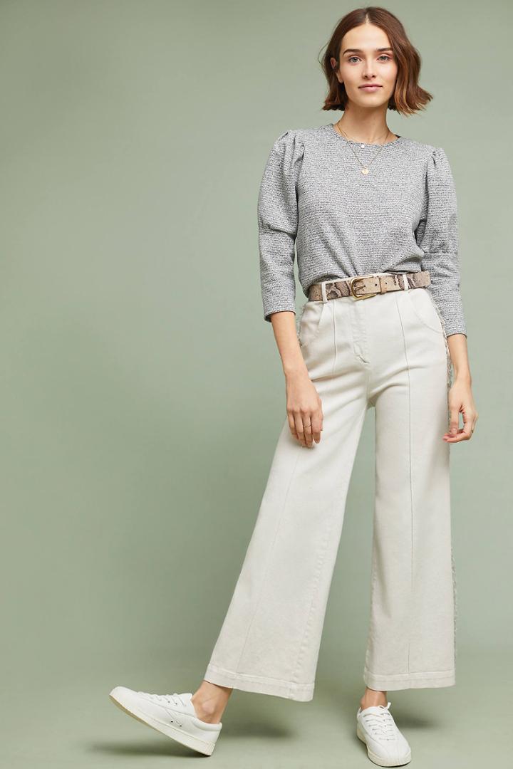 Blue Tassel Barton Structured Top