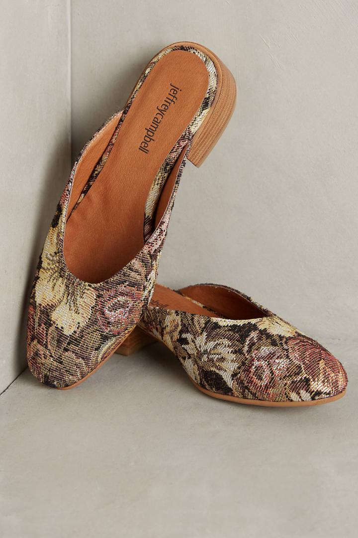 Anthropologie Hl Mule Sweetheart Suede