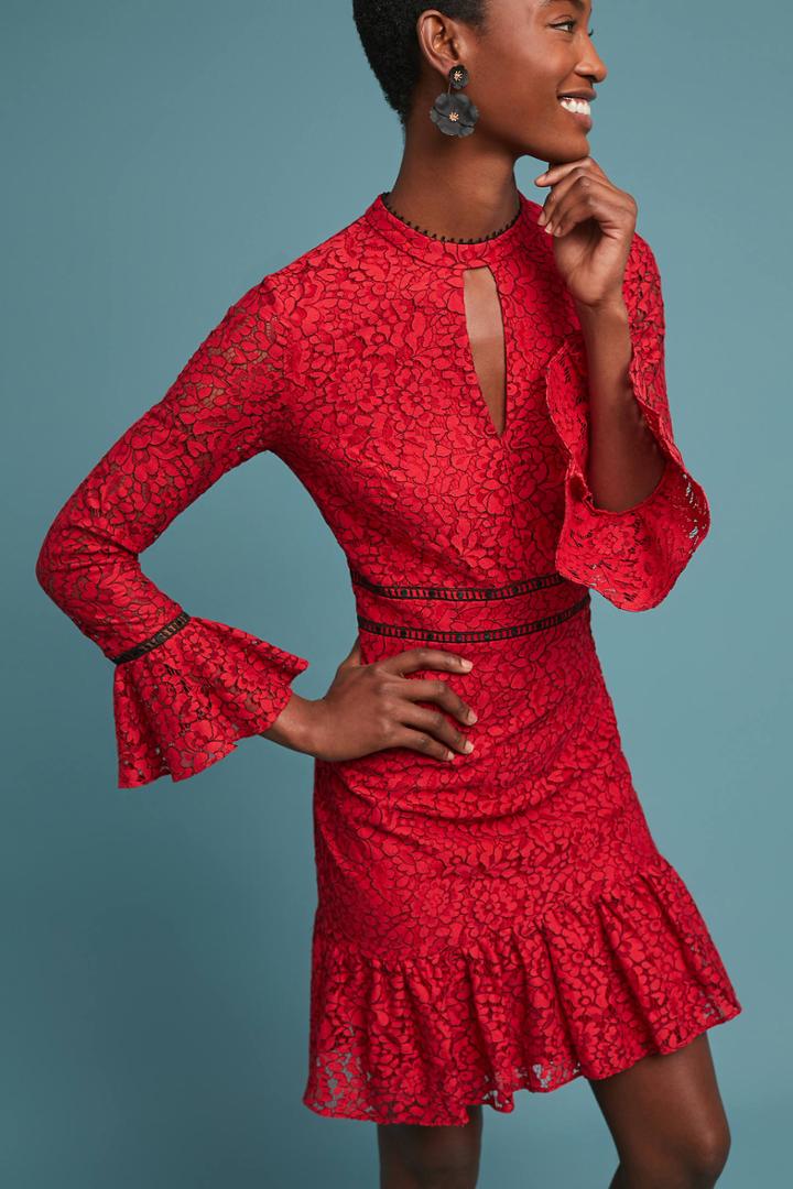 Shoshanna Kensington Lace Dress
