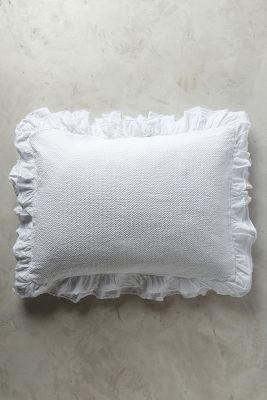 Peacock Alley Penelope Sham White