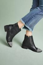 Vicenza Houndstooth Toe-cap Boots