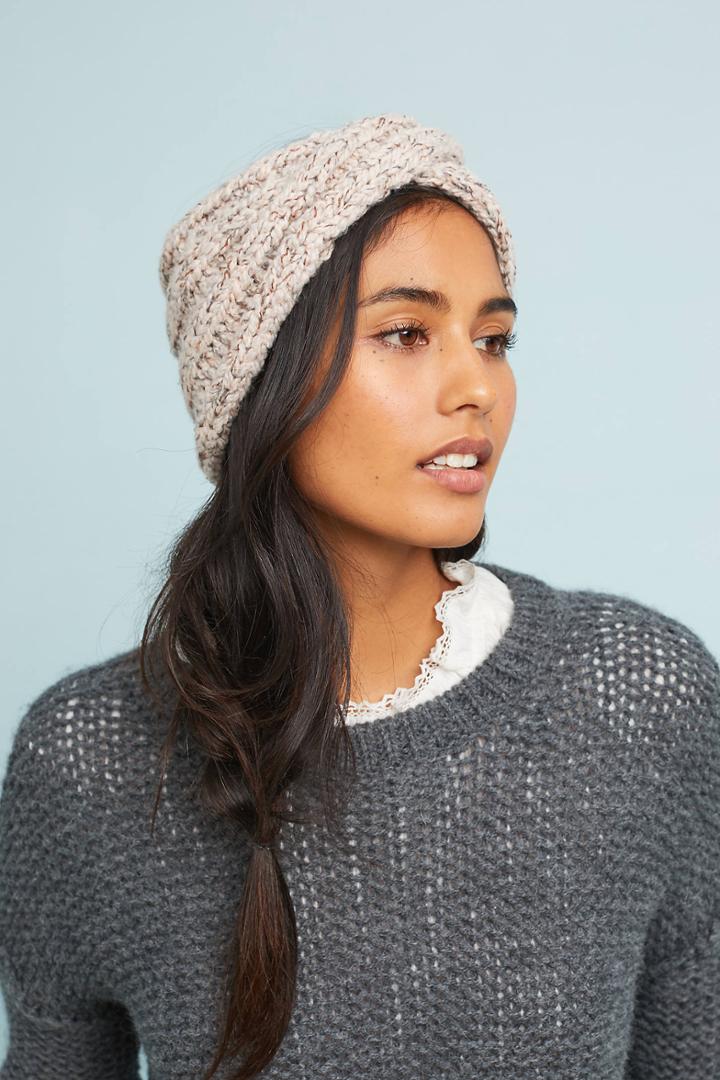 Anthropologie Cozy Knit Headband