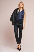 Essentials By Anthropologie The Essential Foil-printed Tuxedo Trousers