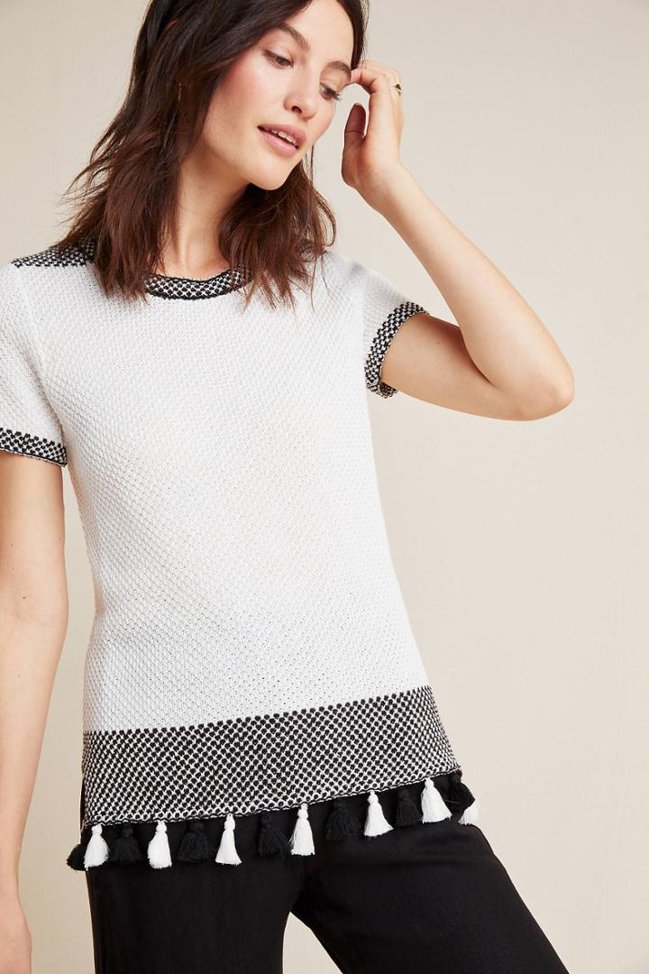 Anthropologie Allen Sweater Tee