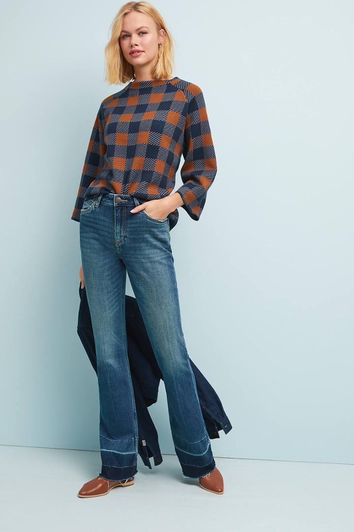 Wrangler Exaggerated High-rise Bootcut Jeans