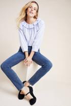 3x1 High-rise Channel Seam Skinny Jeans