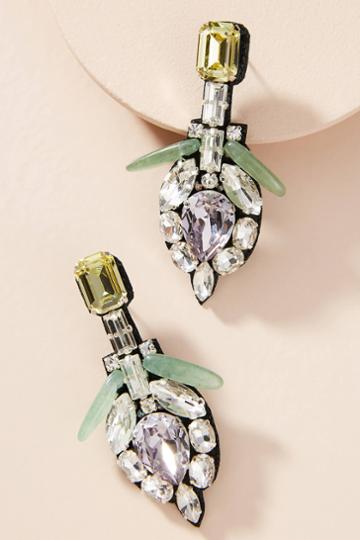 Madiso Plum Drop Earrings