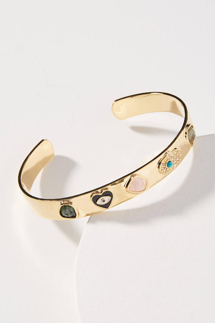 Anthropologie Iconography Cuff