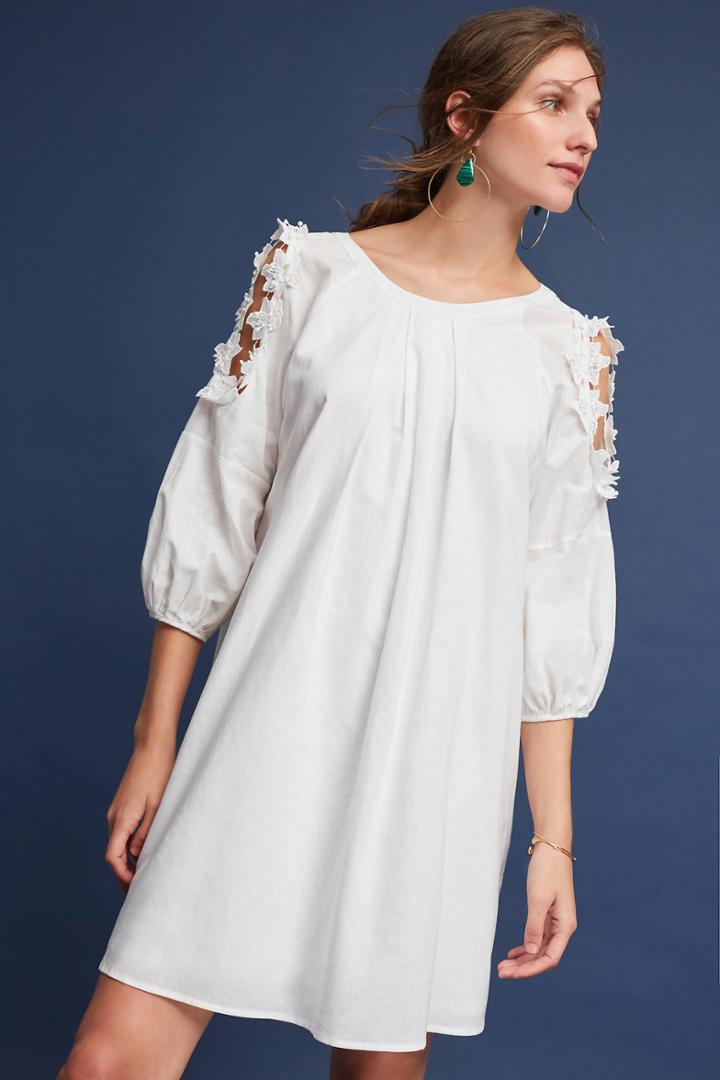 Eri + Ali Bevina Open-shoulder Dress