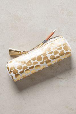 Anthropologie Discus Pencil Case