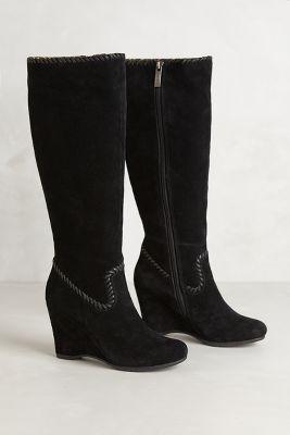 Anthropologie Eleve Wedge Boots
