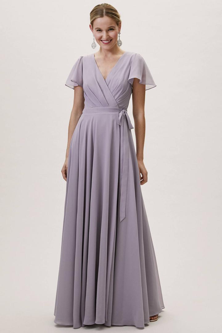 Bhldn Oralee Wedding Guest Dress