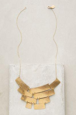 Anthropologie Turris Bib Necklace
