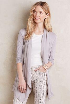 Deletta Draped Swing Cardigan