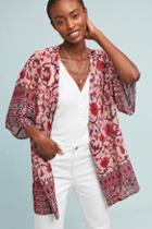 Anthropologie Rose Bush Kimono