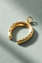 Anthropologie Lucky Horseshoe Charm