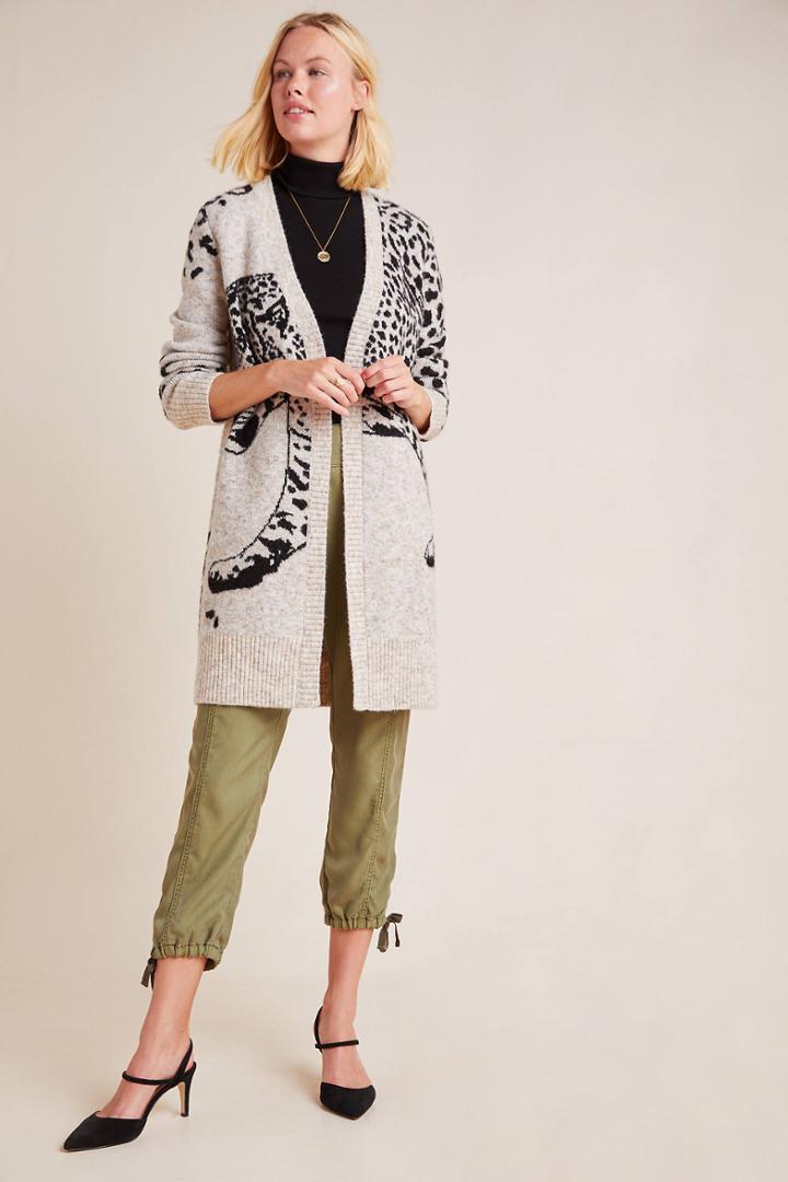 Moth Lucerne Tiger Cardigan