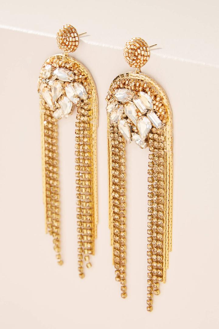 Deepa Glam Drop Earrings