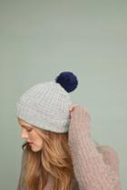 Lamini Mane Pommed Beanie