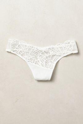 Josie By Natori Bardot Ivoire Thong White