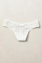 Josie By Natori Bardot Ivoire Thong White