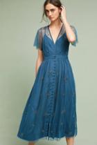 Chan Luu Lille Beaded Midi Dress