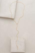 Elizabeth And James Dylan Lariat Necklace Gold All Necklaces