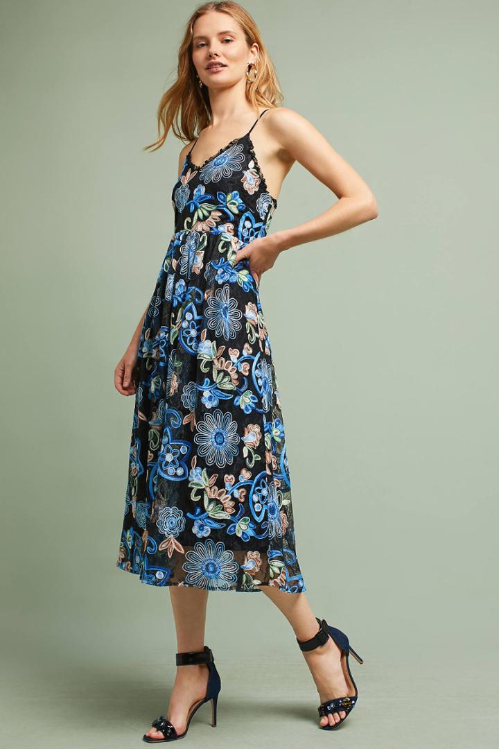 Eri + Ali Marlene Floral Lace Dress