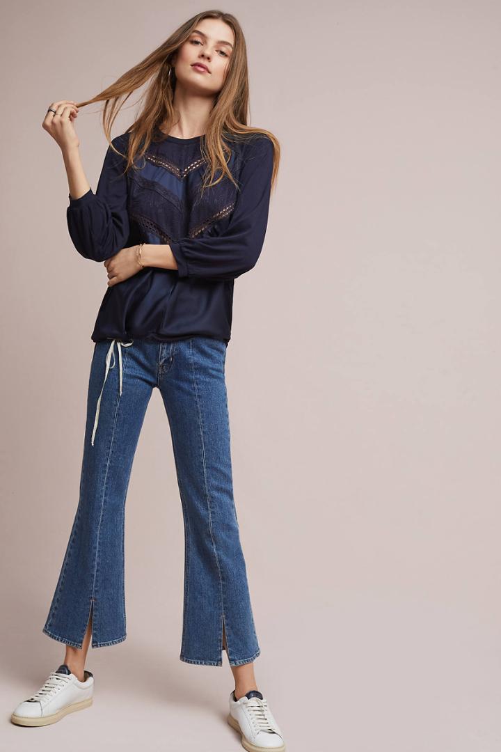 Tiny Alcoa Contrast Top