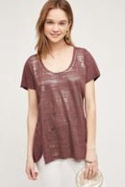 Sol Angeles Shimmered Scoop Tee