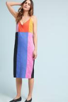 Mara Hoffman Georgia Colorblock Slip Dress