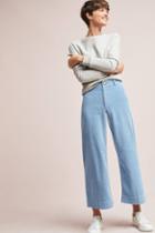 Pilcro Corduroy Cropped Wide-legs