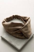 Anthropologie Knotted Tweed Headband