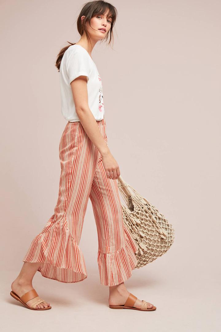 Moon River Canaria Ruffled Pants