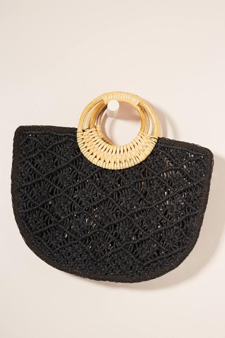 Anthropologie Jaime Macrame Tote