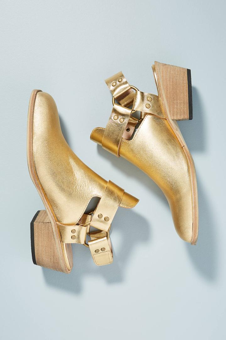 Anthropologie Silent D Lissas Slingback Booties
