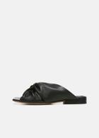 Vince Zoya Leather Crossover Flat