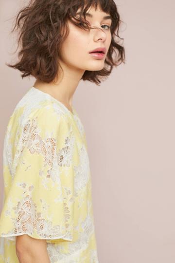 Waverly Grey Barnsley Ruffled Top