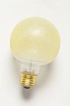 Anthropologie Etched Amber Light Bulb