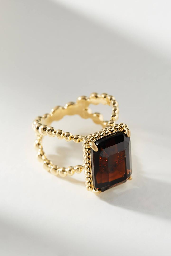 Victoria Six Square Cocktail Ring
