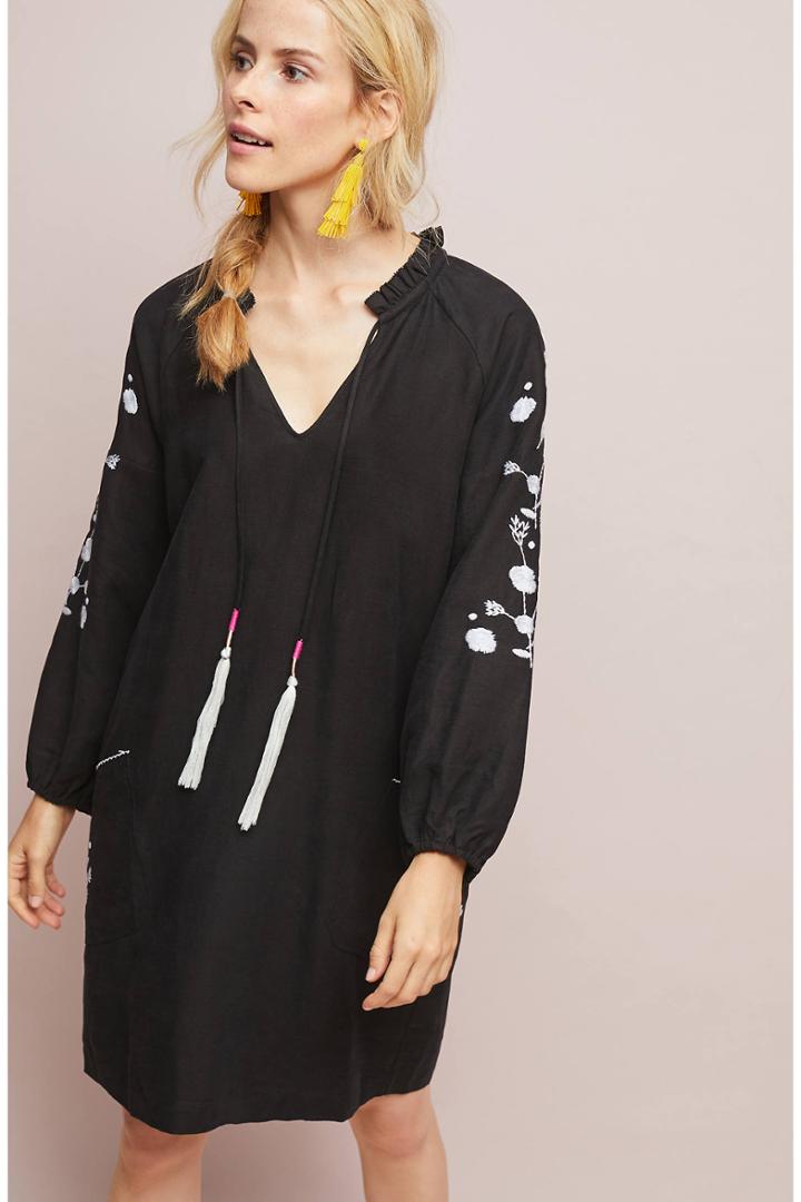 Dolan Left Coast Sumner Embroidered Tunic Dress