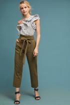 Ag Jeans Ag Paperbag-waisted Wide-legs Pants